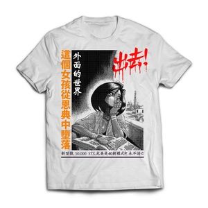 Anime Style White Battle Angel Alita Tee